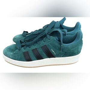 Adidas Men’s Original Campus Green and Black Sneakers EUC Size 8